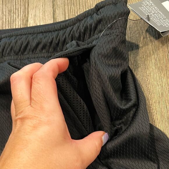 NWT Johnny Bigg Active Textured Knit Shorts Black Size 5X - Picture 8 of 8